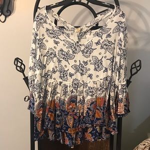 True Craft peplum top